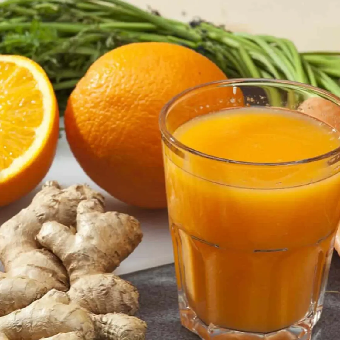 Orange Carrot Ginger Juice