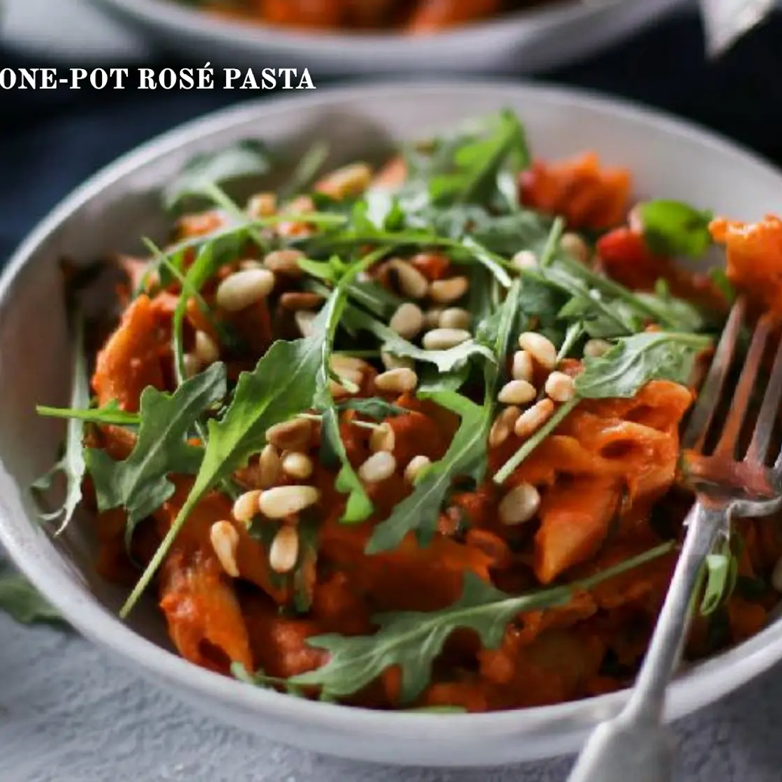 One-pot rose pasta