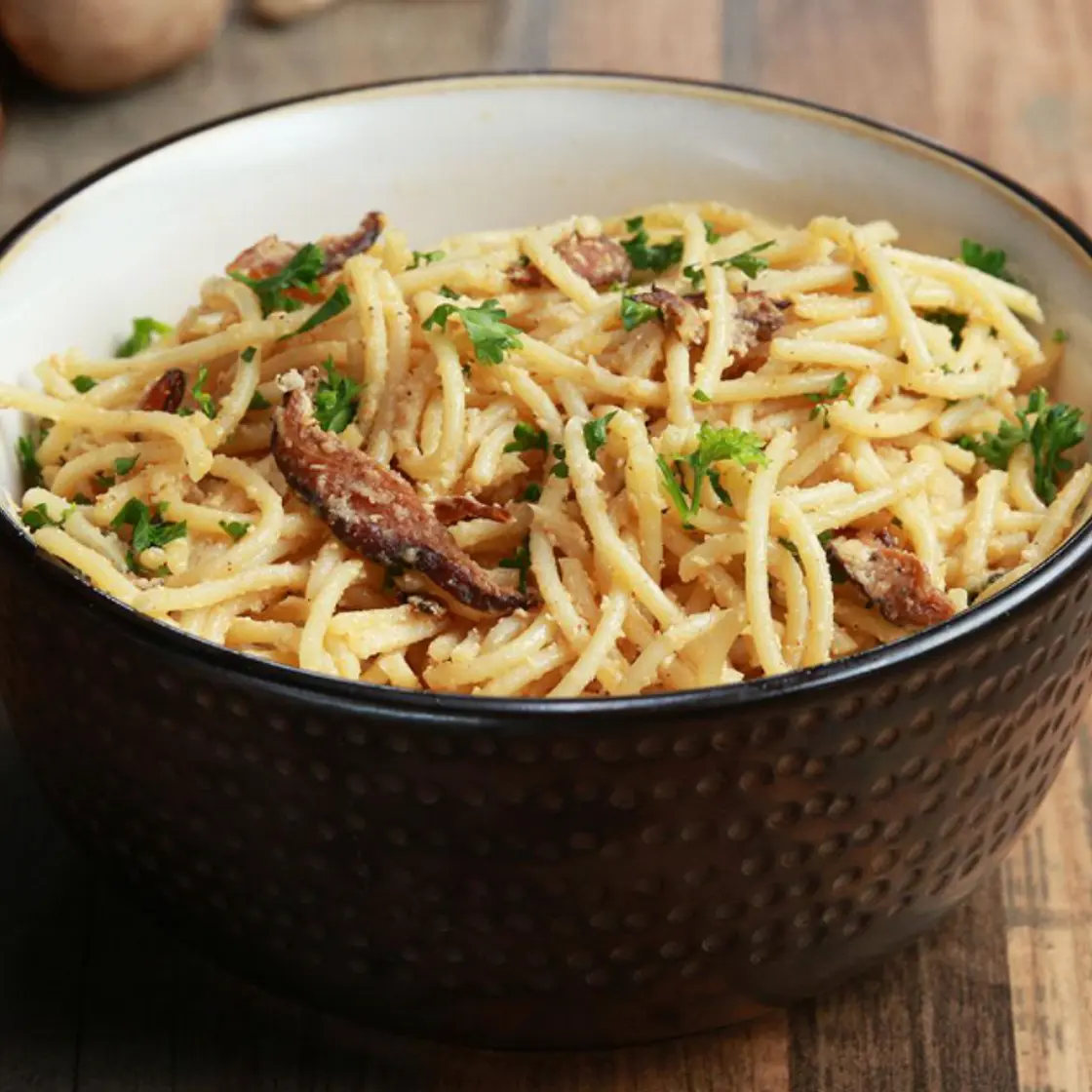 The best ever vegan carbonara