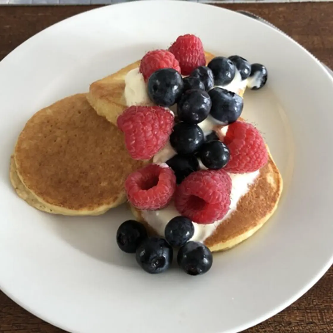 Quick Almond Flour Pancakes