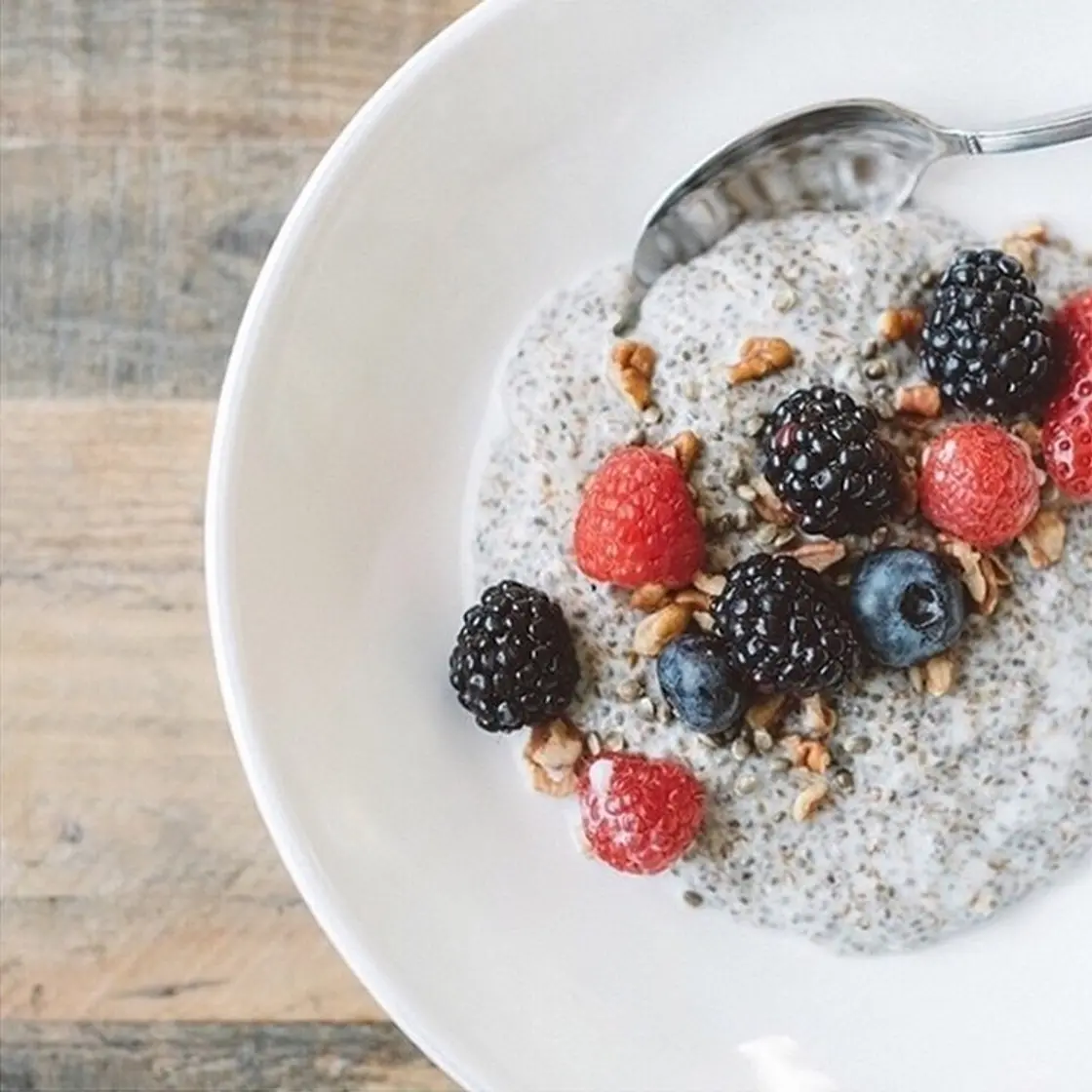 Warm Chia Flax Pudding