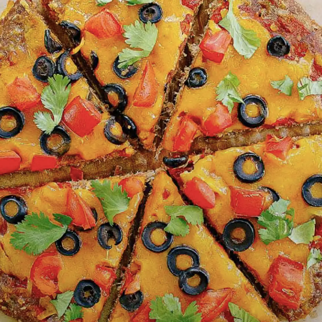 Chicken Crust Taco Pizza