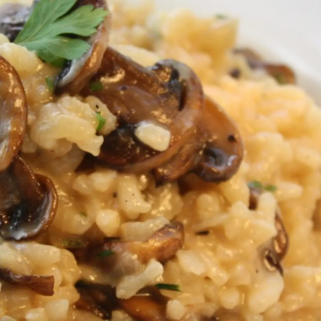 Sausage and Mushroom Risotto