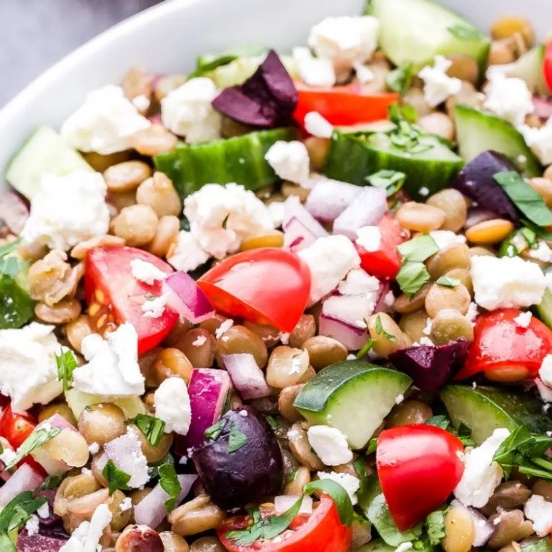 Mediterranean Lentil Salad