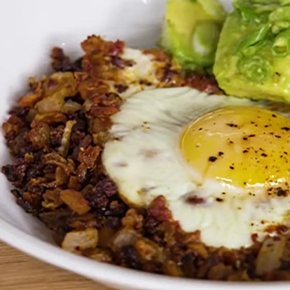 Chickpea & Chorizo Hash