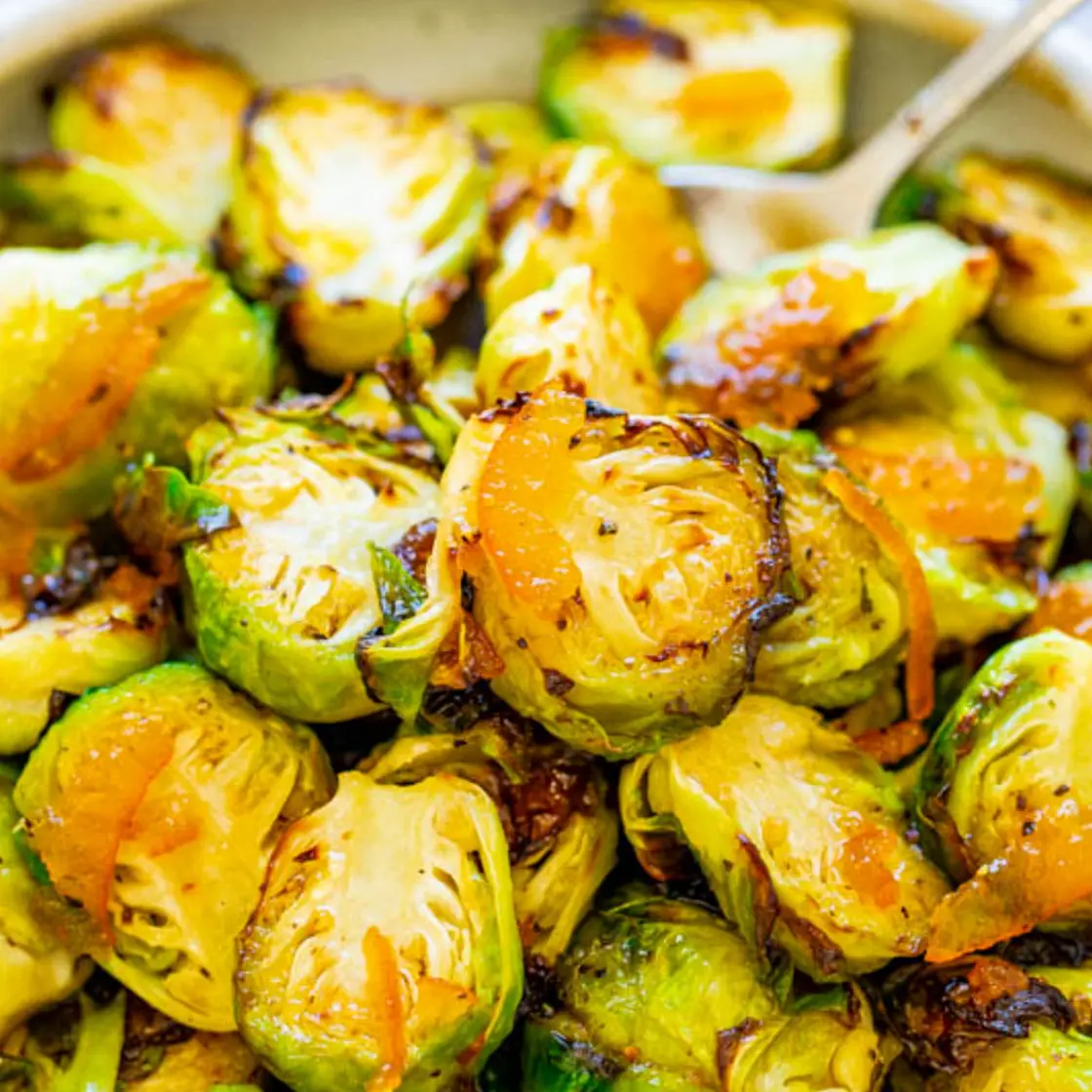 Orange Brussels Sprouts