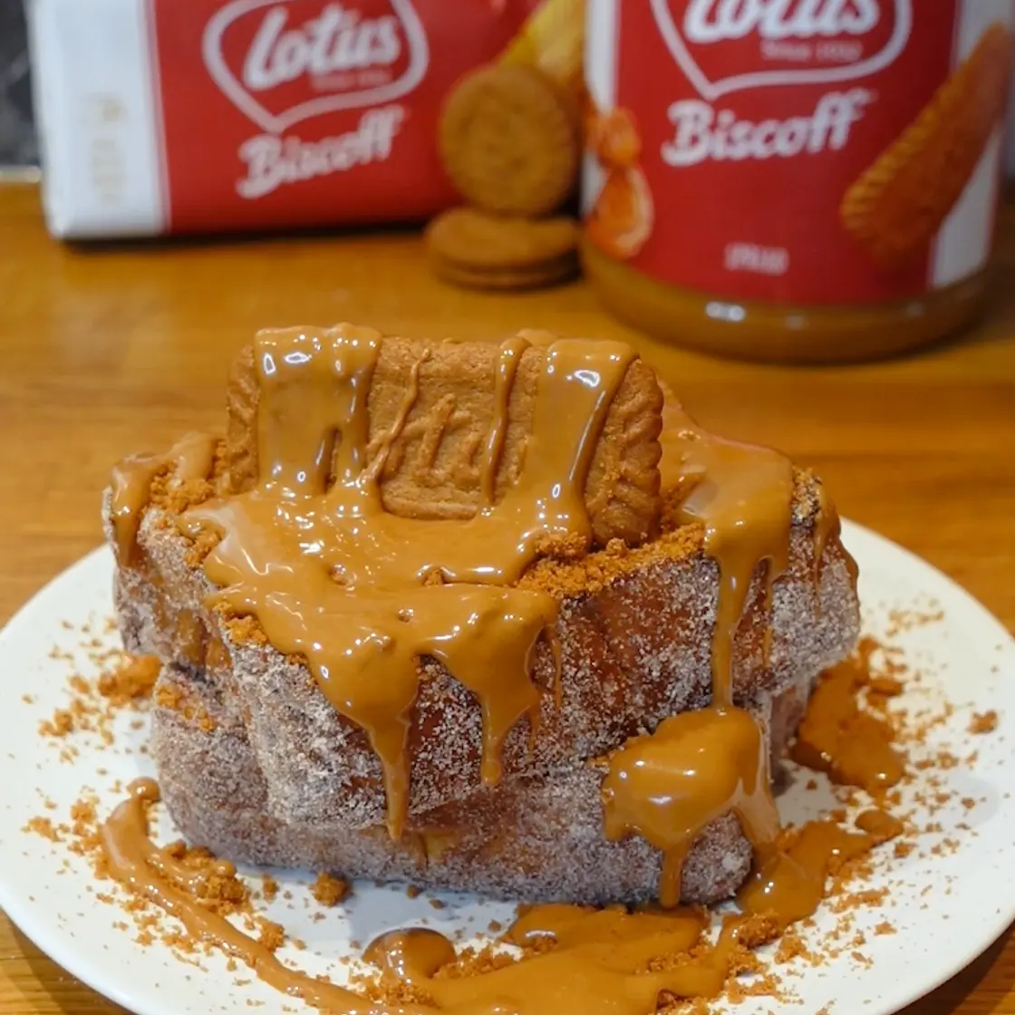 Lotus Biscoff French Toast