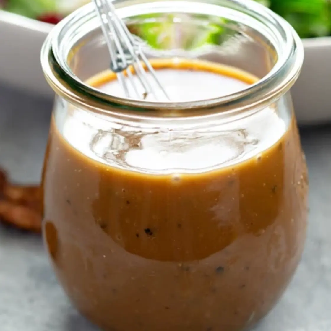 Creamy. Balsamic Basil Dressing