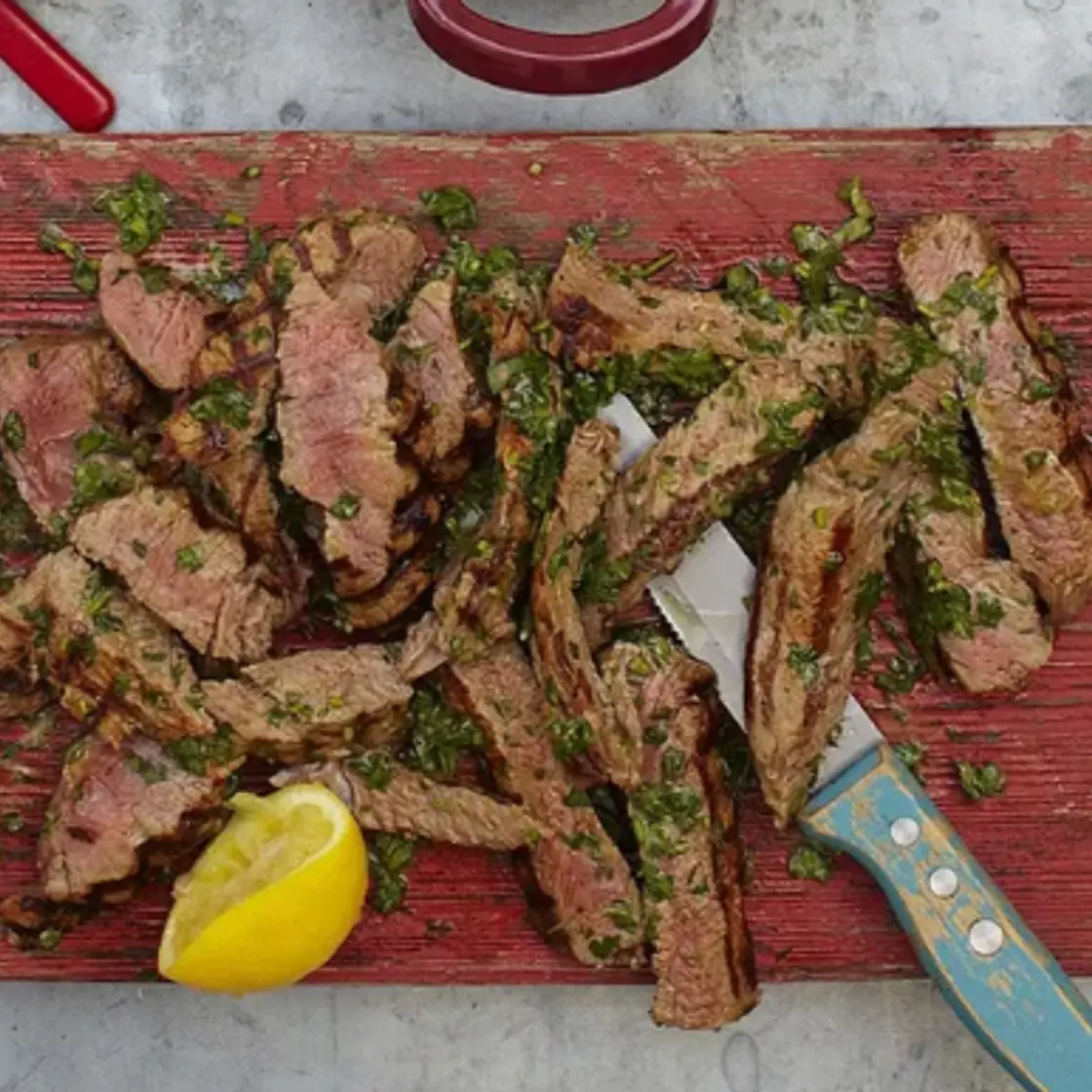 Lemon and Mustard Steak