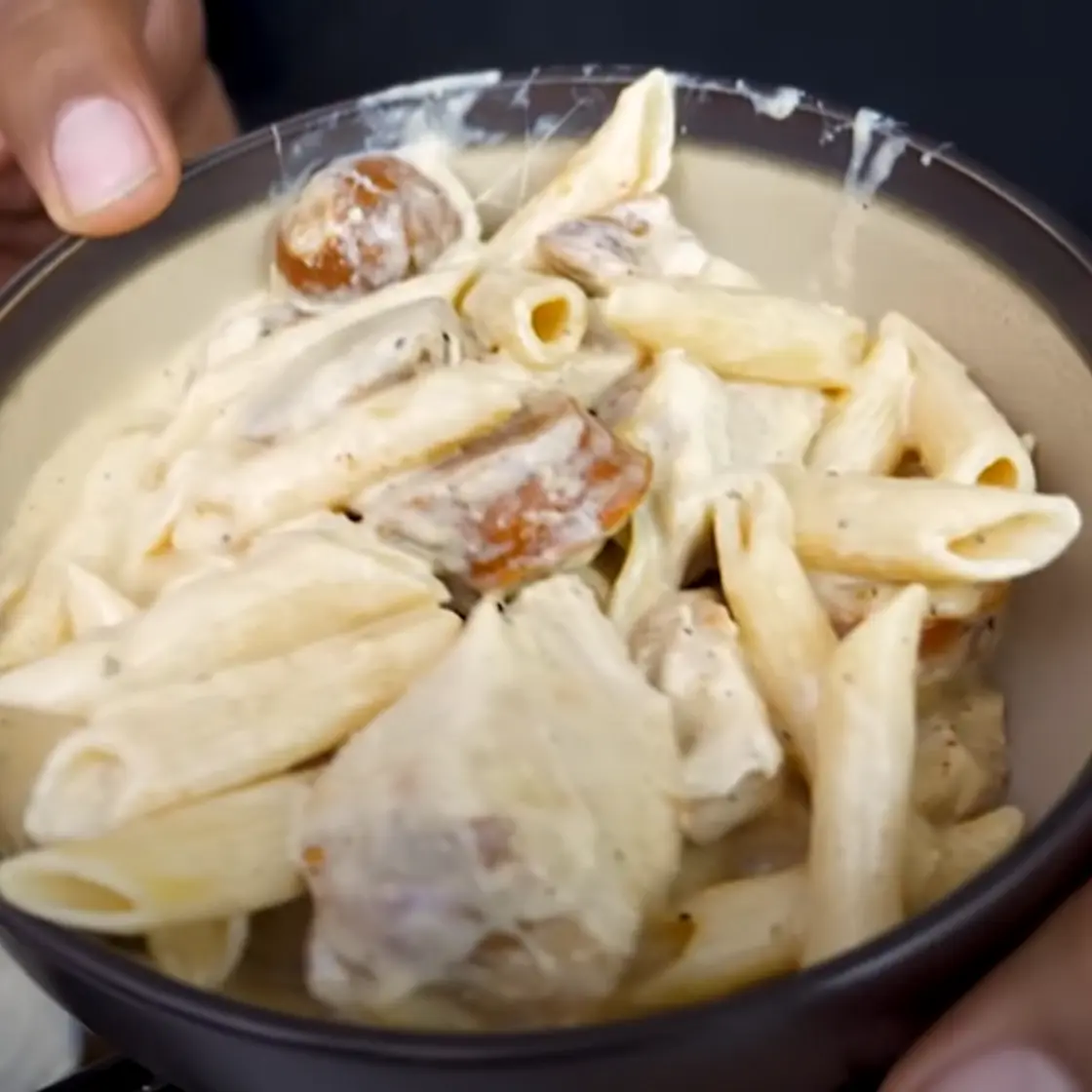 Crockpot Cajun Chicken Alfredo