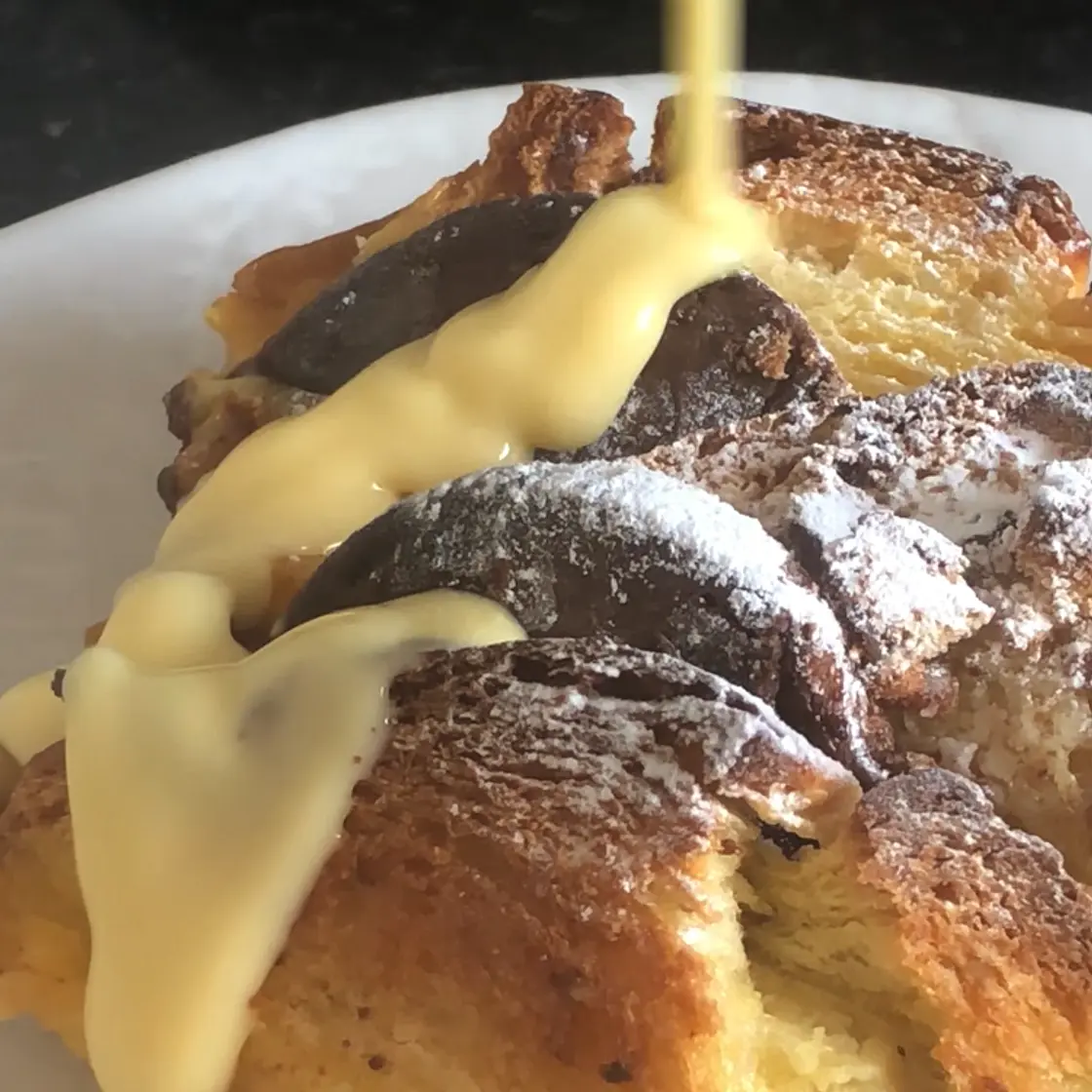 Jaffa Bread and Butter Pudding