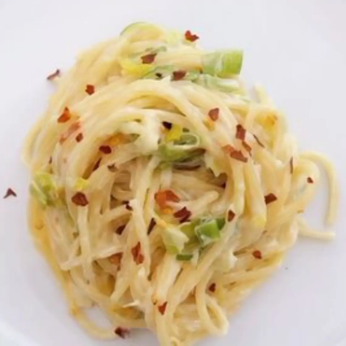 Leek and Chilli Pasta