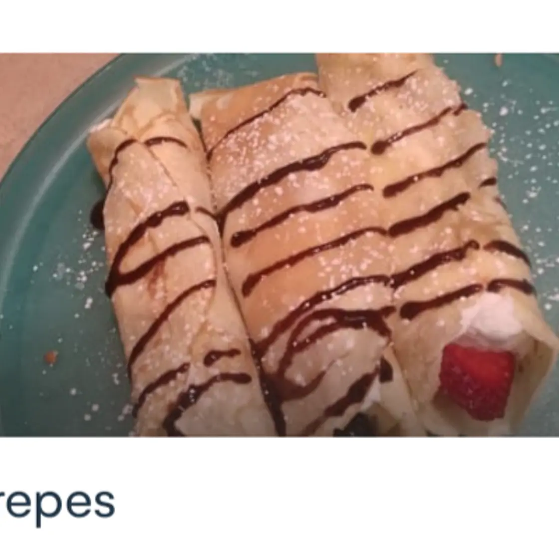 Crêpes