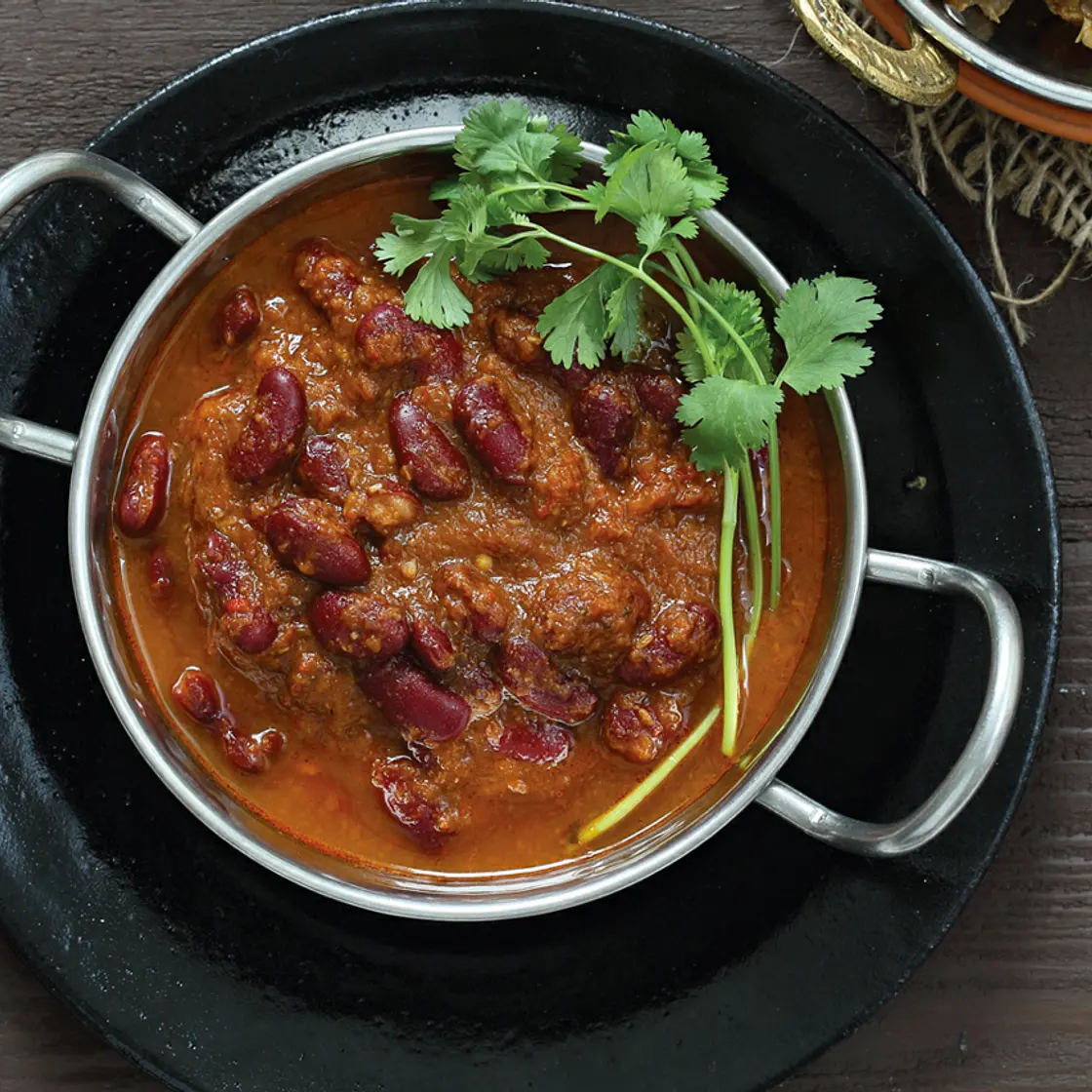 Kidney bean curry - Rajma