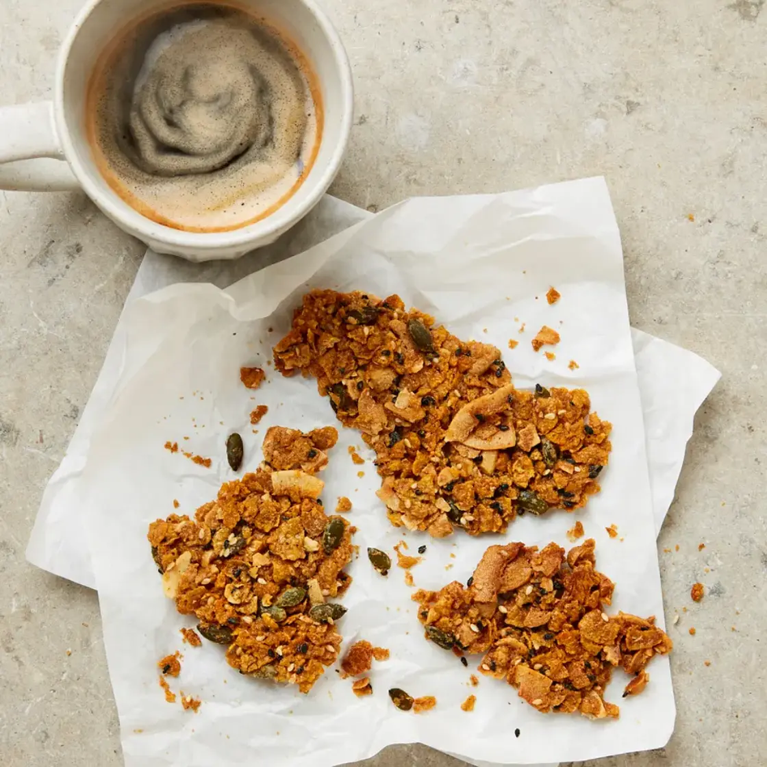 Peanut butter brittle