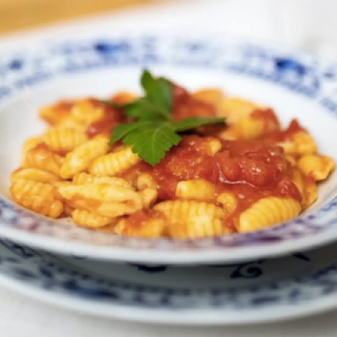 Handmade Cavatelli with Arrabbiata Sauce