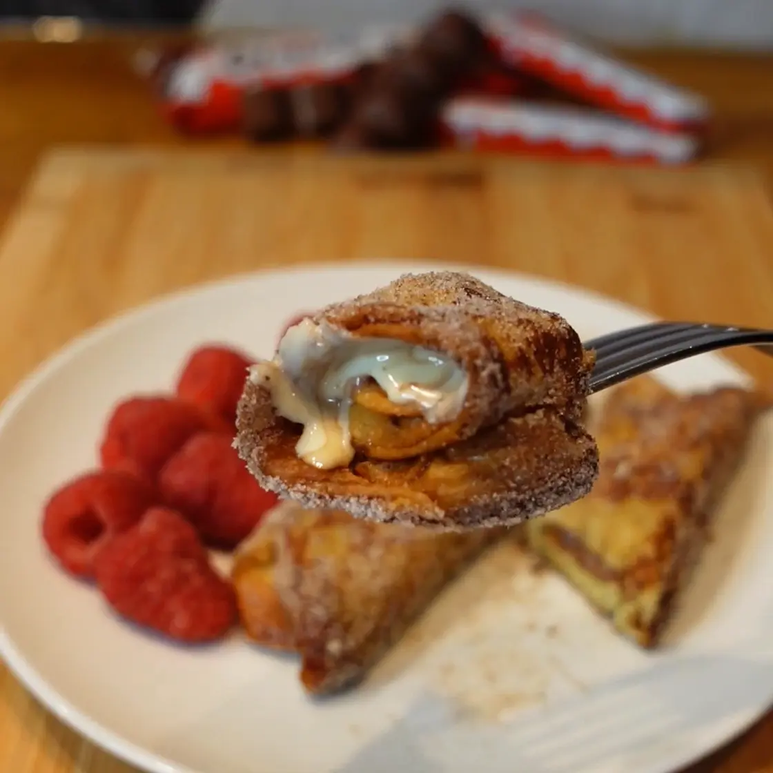 Kinder French Toast Roll-Ups