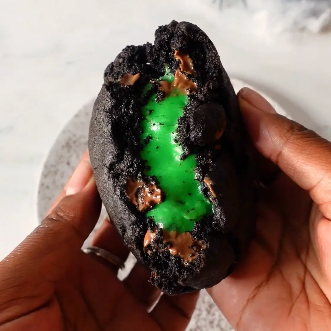 Frankenstein Cookies
