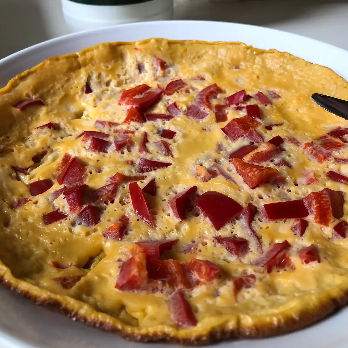 Red Pepper Omelette Recipe
