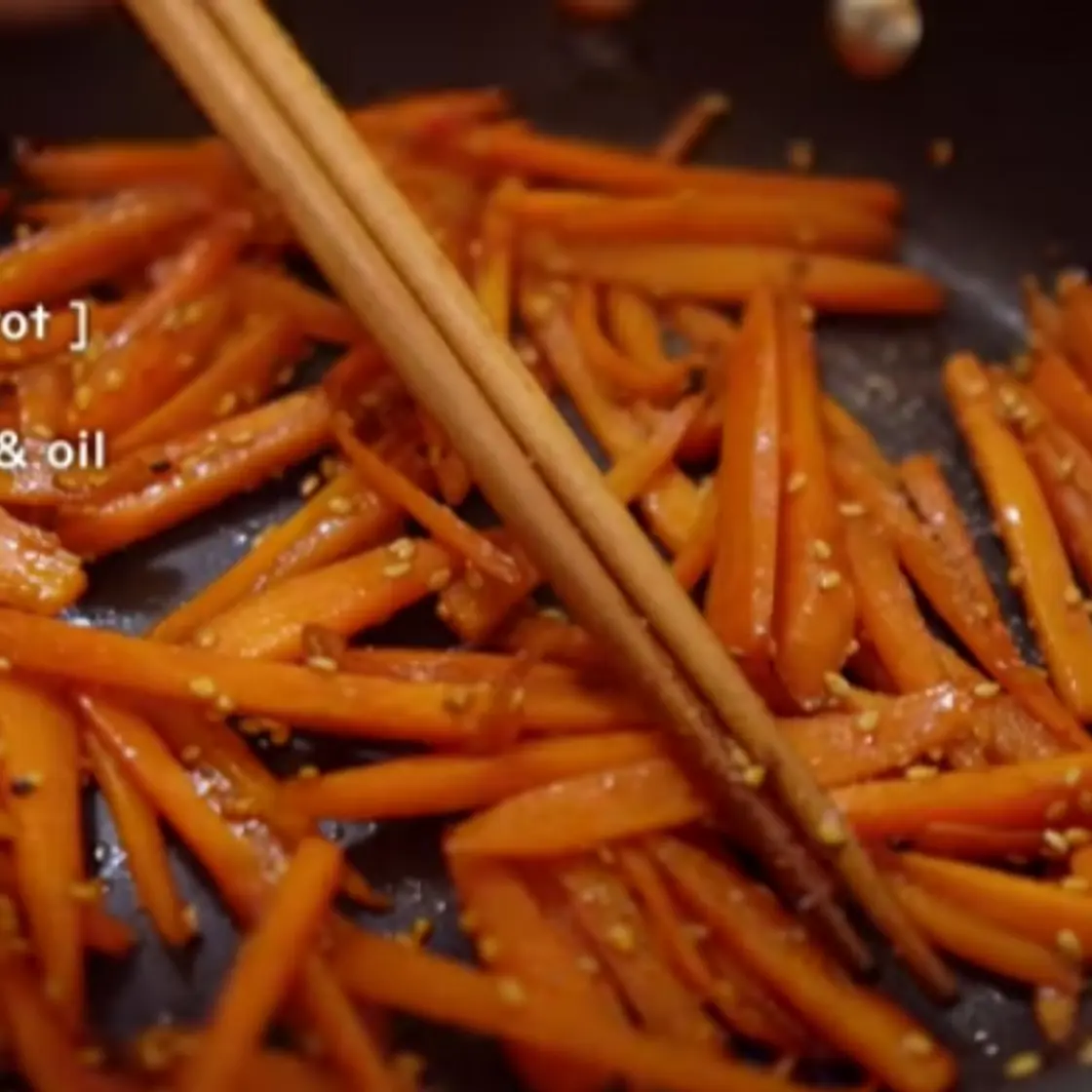 Japanese Seasoned Carrots