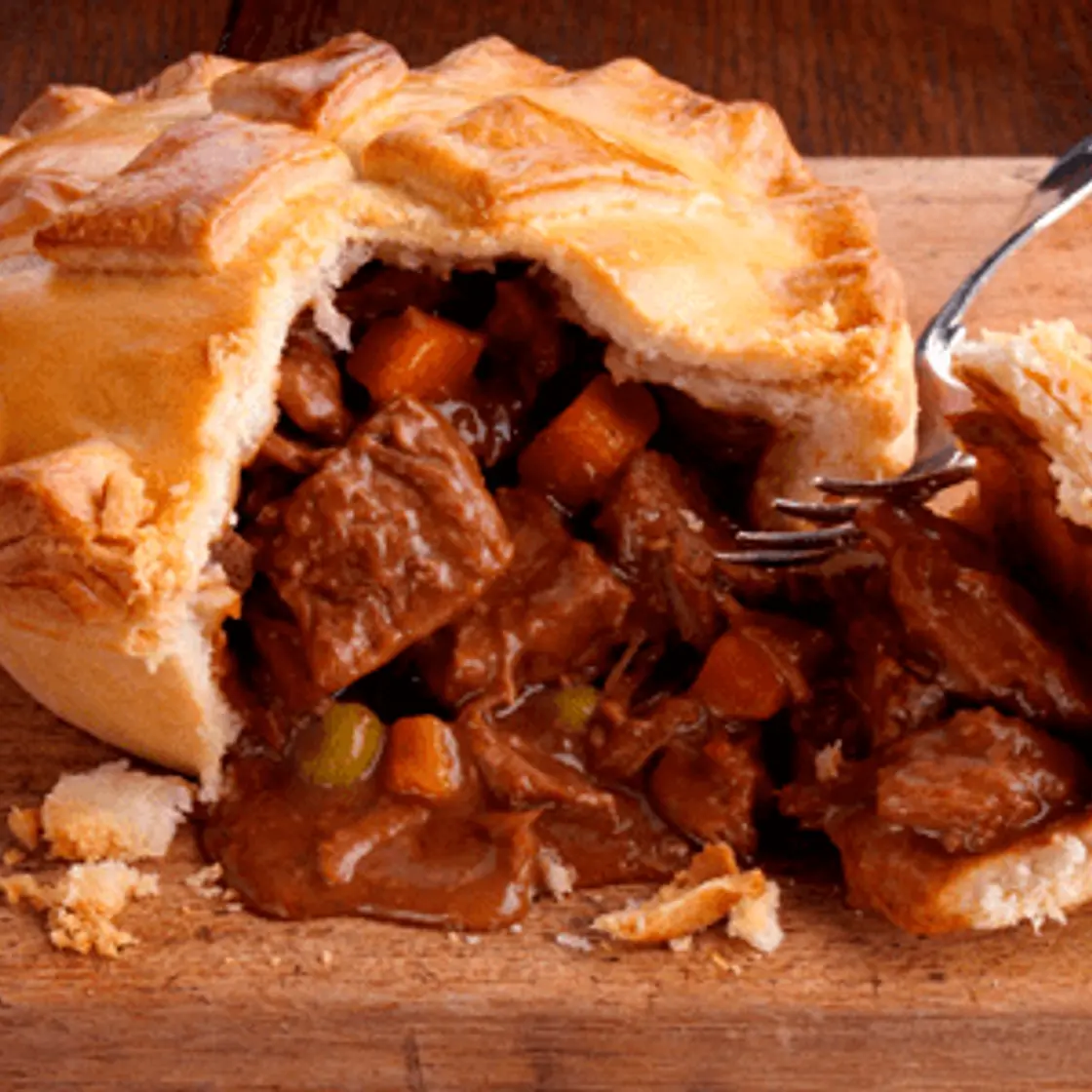 Beef pot pies