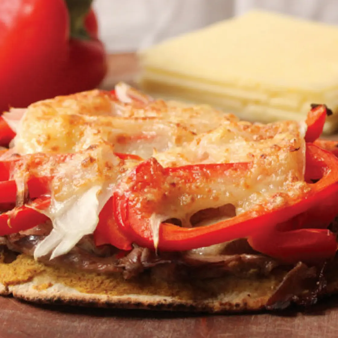 Beef Pita Melt