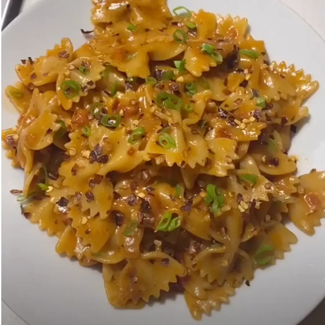 Quick Cream Tomato Pasta