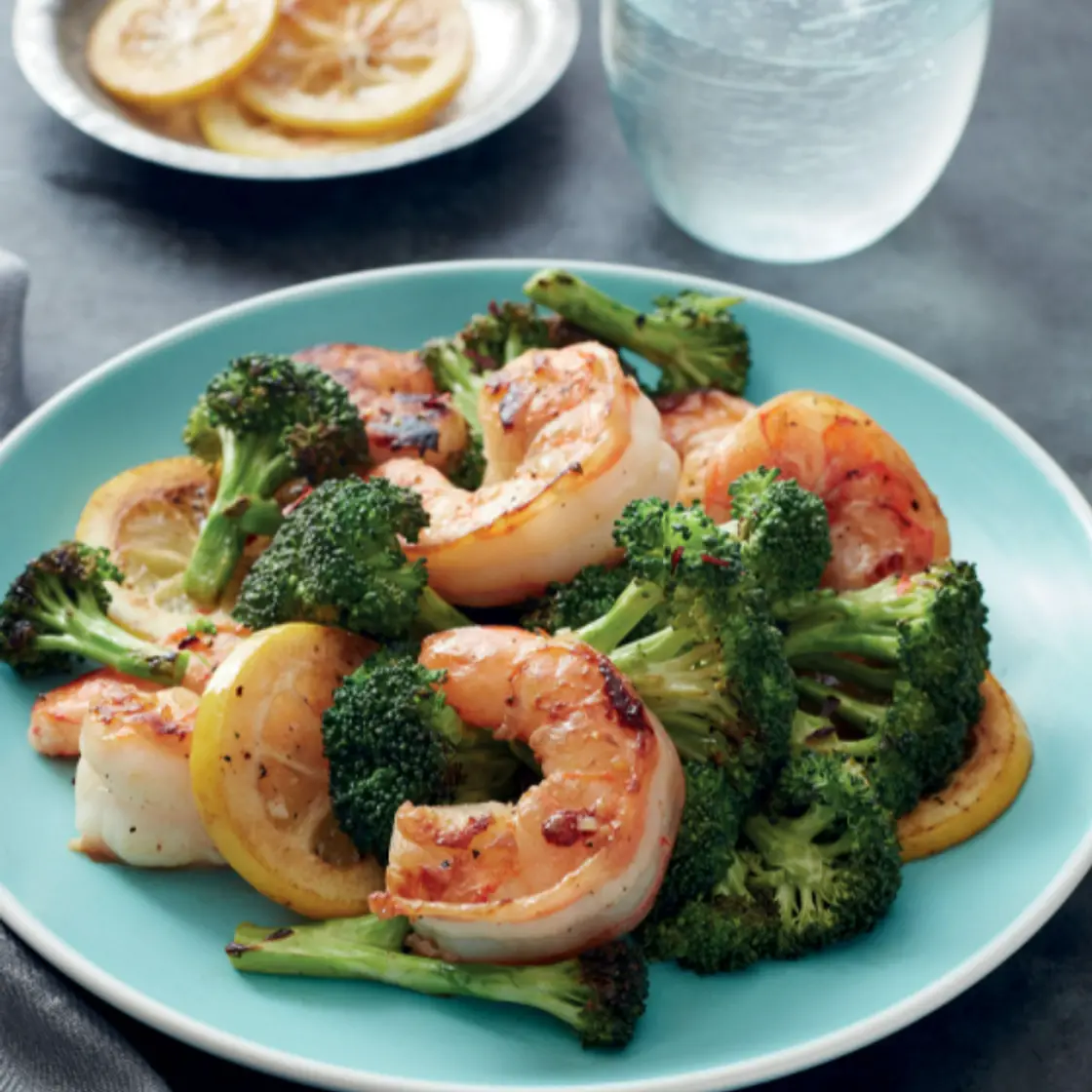 Sheet Pan Shrimp and Sesame Broccoli