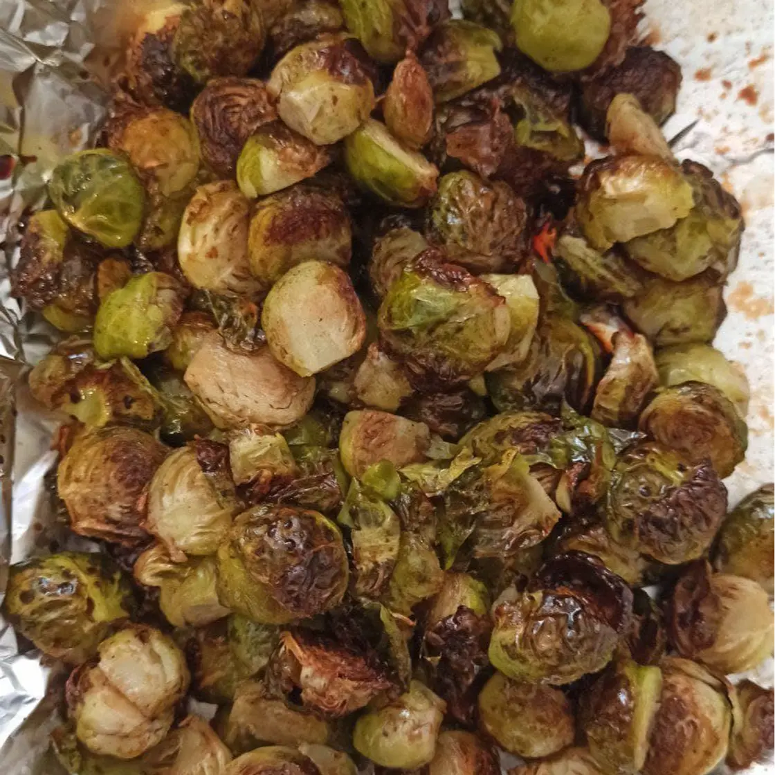 Balsamic-Roasted Brussels Sprouts