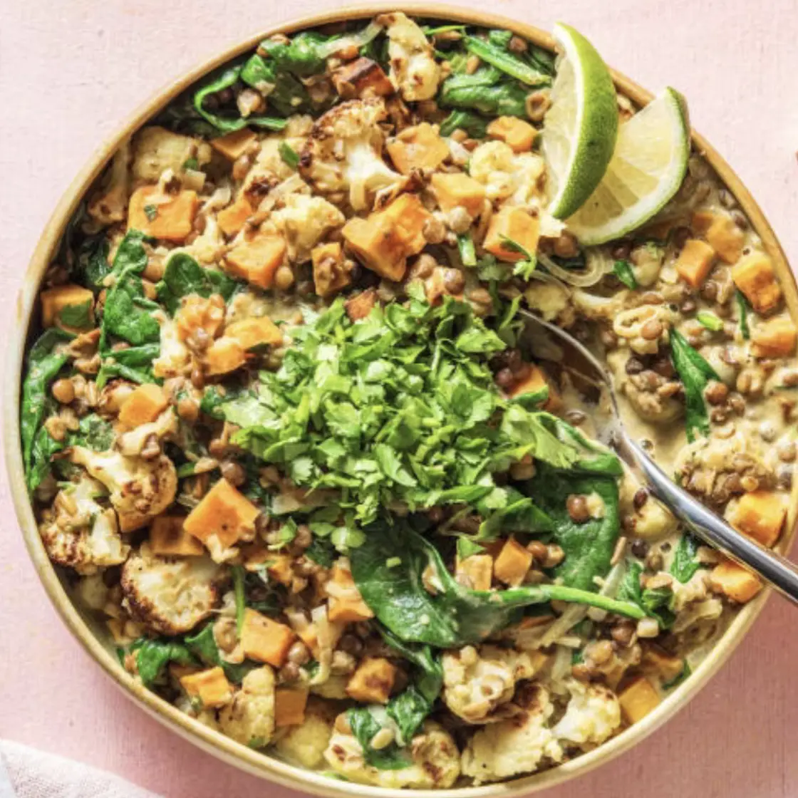 Spiced creamy lentil curry hellofresh
