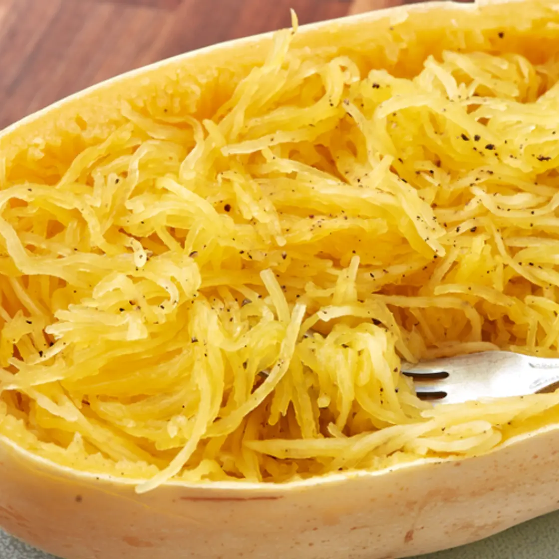 Microwavable Spaghetti Squash