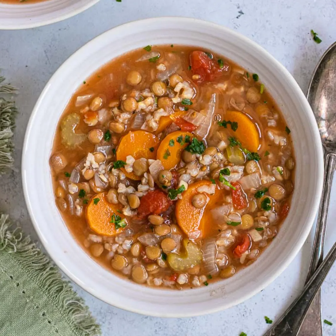 Lentil Wild Rice Soup