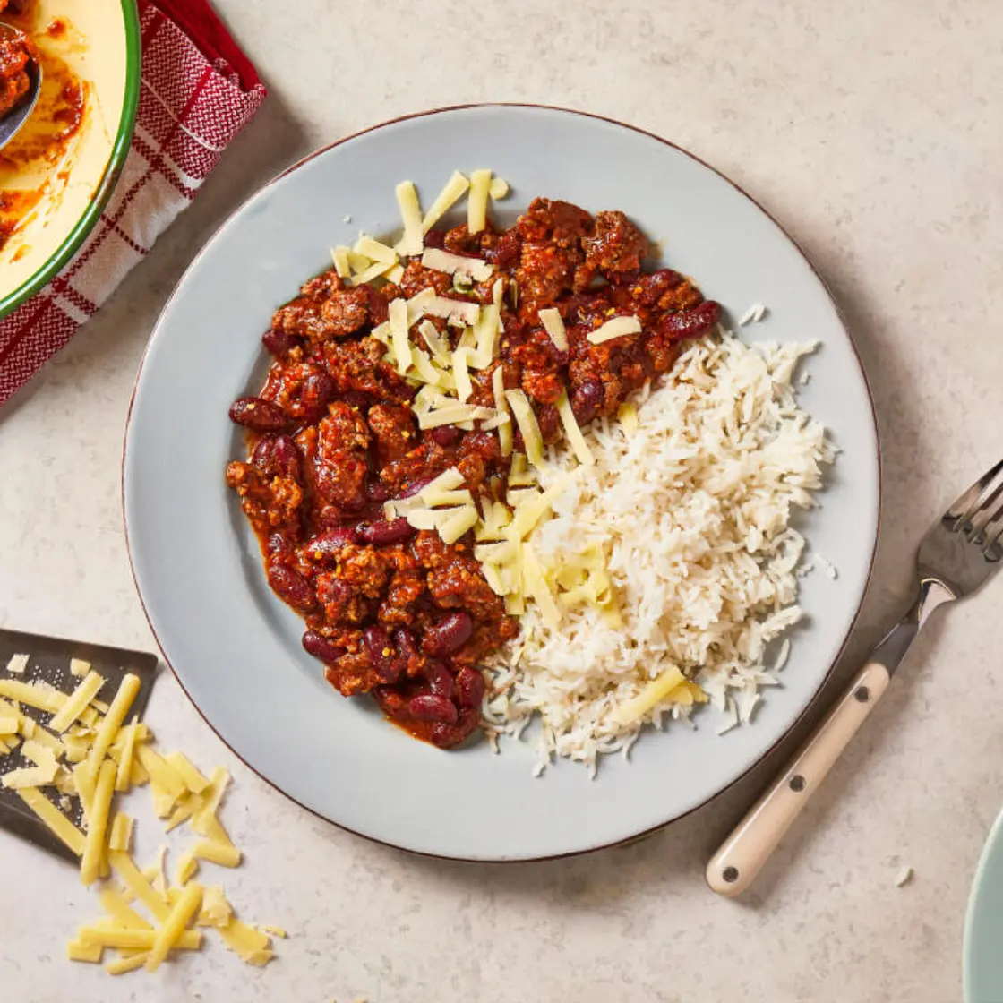 Smoky Chilli Con Carne With Rice