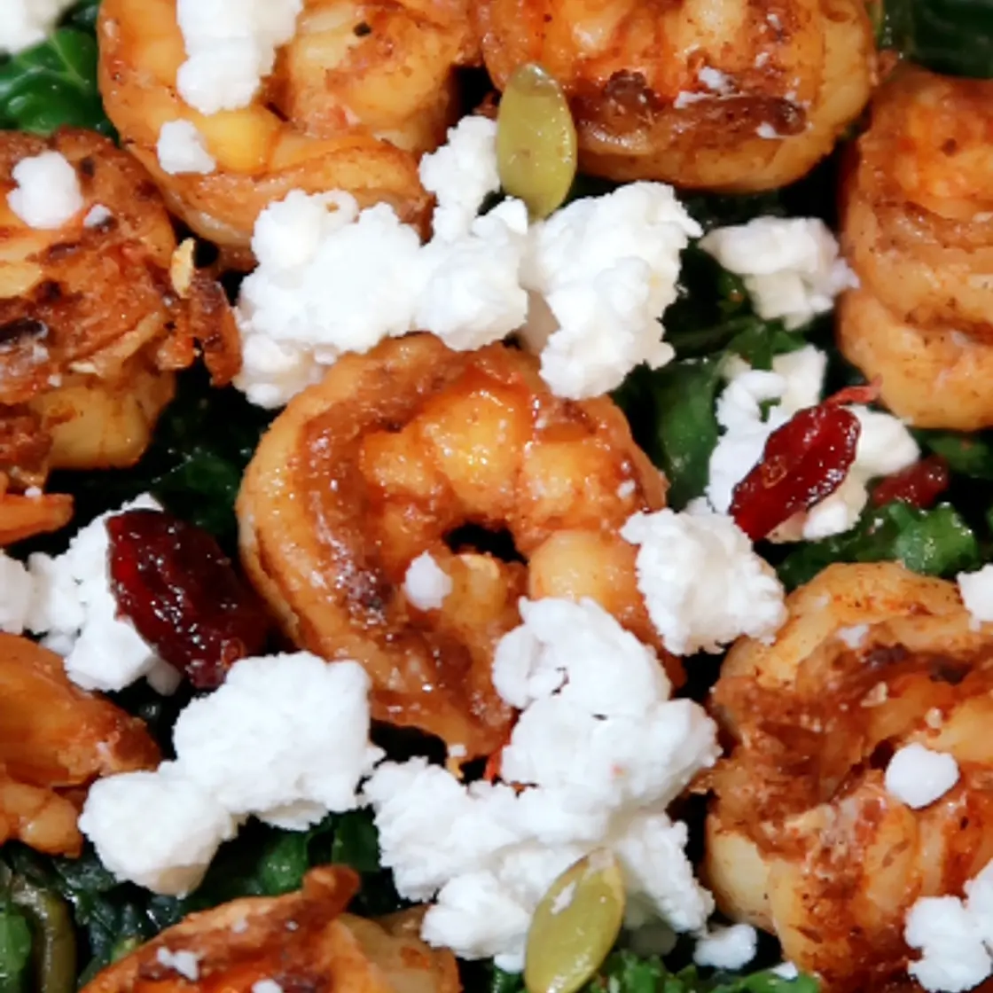 Harissa 5 Spice Pan-Seared Shrimp