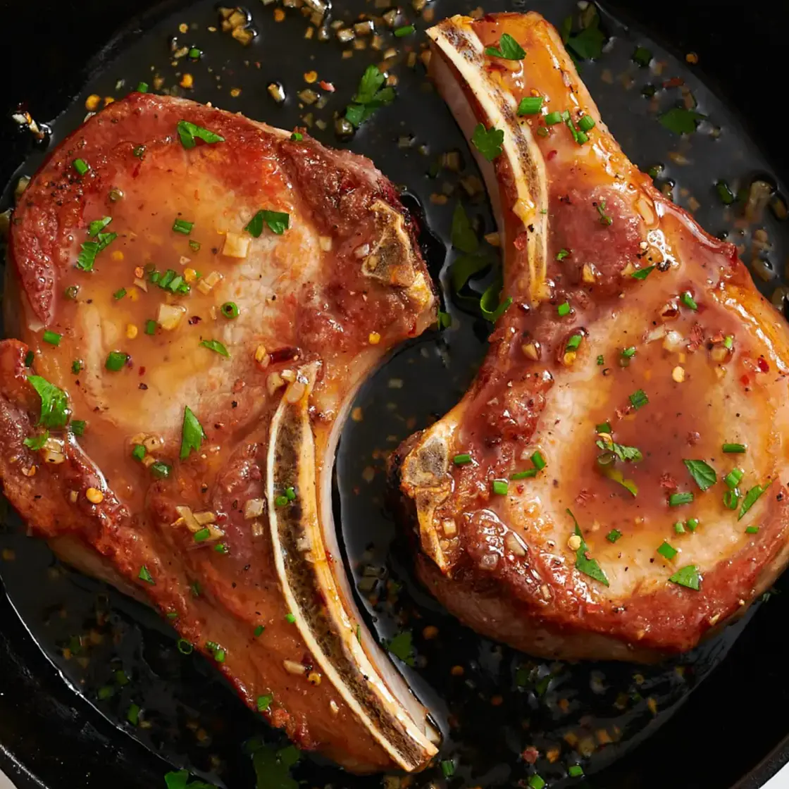 Honey Garlic Pork Chops