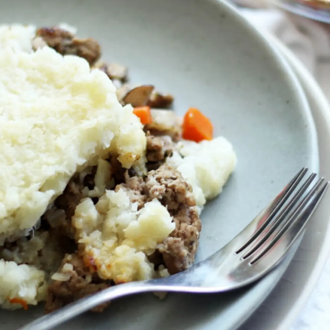 Cauliflower Mash Shepherd’s Pie