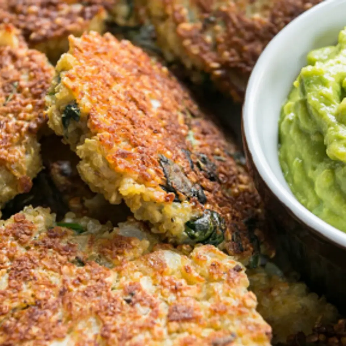 Quinoa Kale Fritters