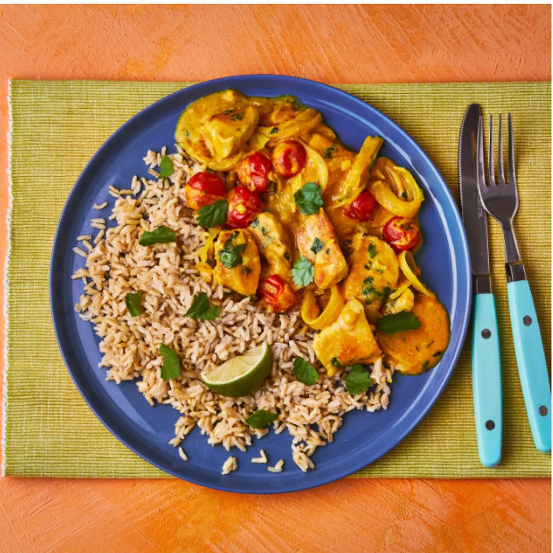 Brazilian-Style Chicken & Coriander Curry