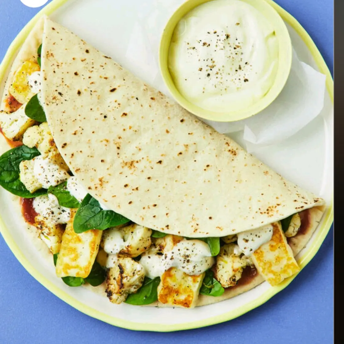 Halloumi Wraps