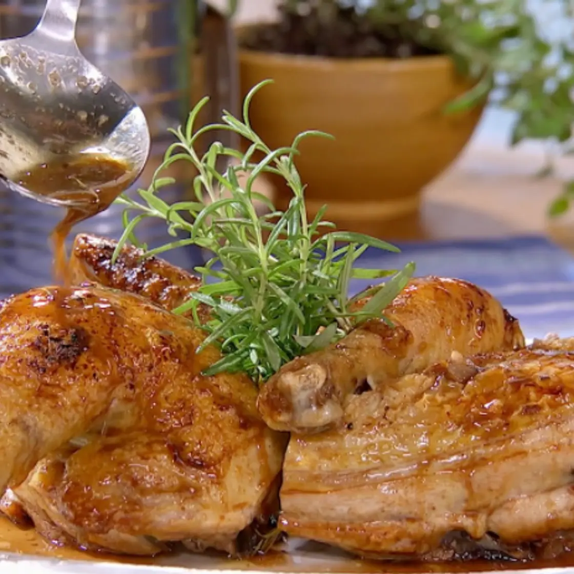 Roasted Chicken with Pomegranate