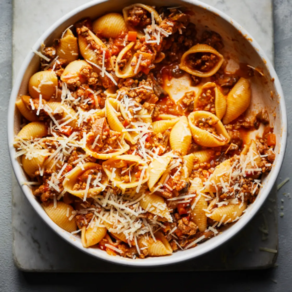Turkey and Porcini Pasta