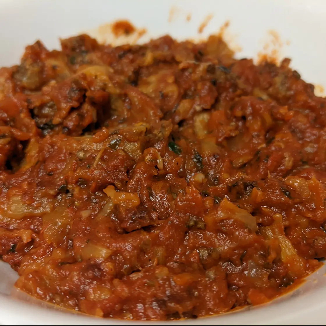Zaalouk Moroccon Eggplant Dip