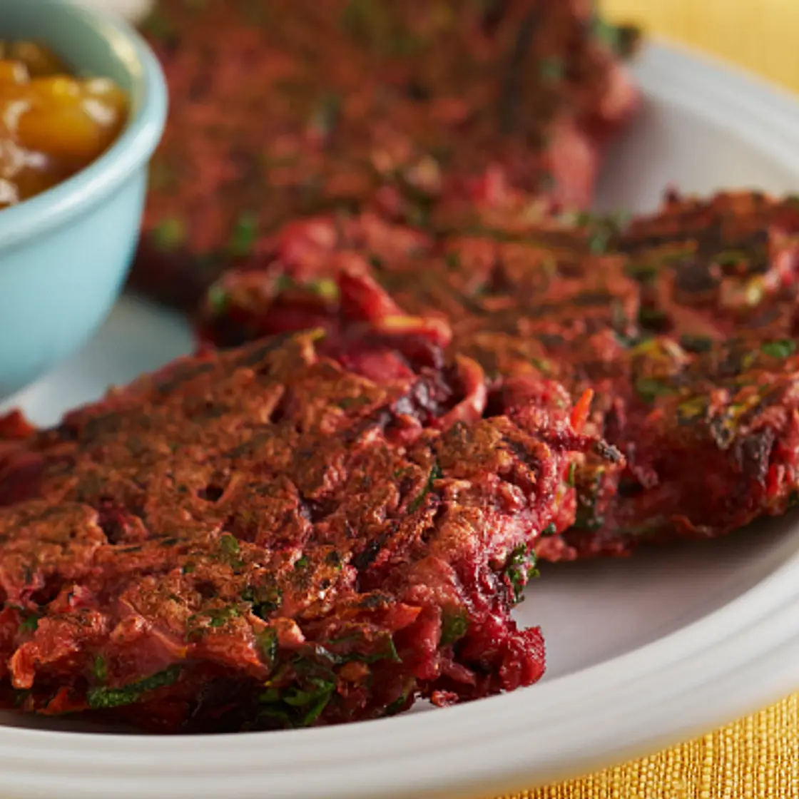 Purple Vegetable Pancakes