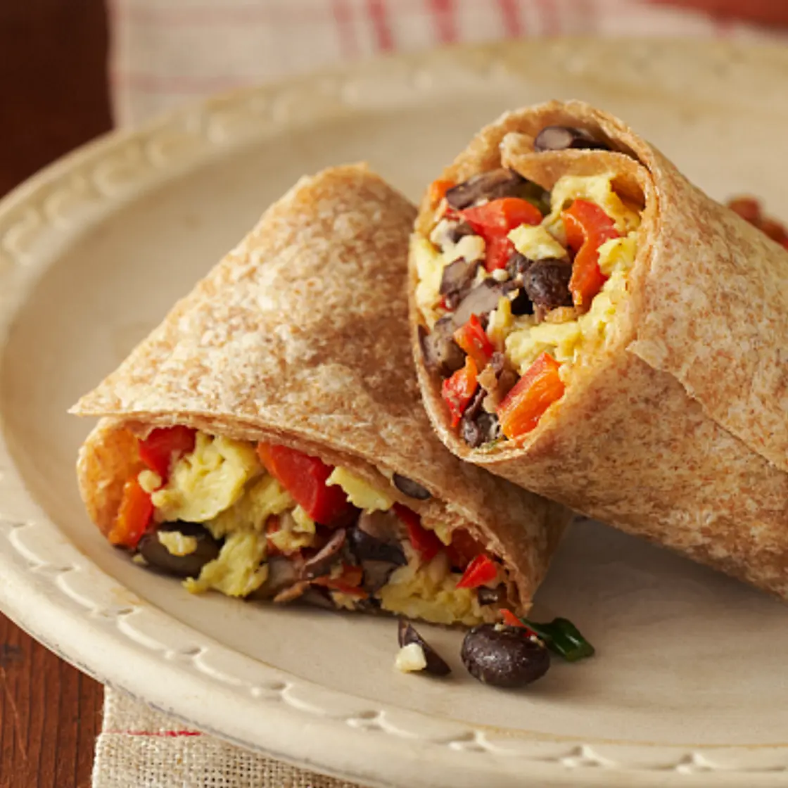 Hearty Egg Burritos