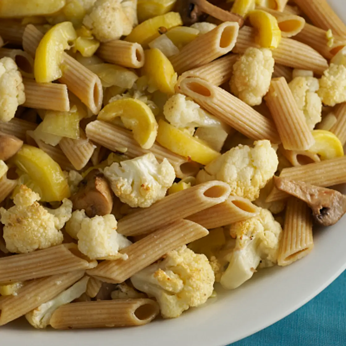 Pasta with Roasted Vegetables