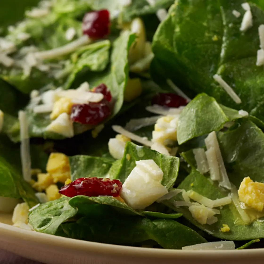 Spinach Salad with Eggs