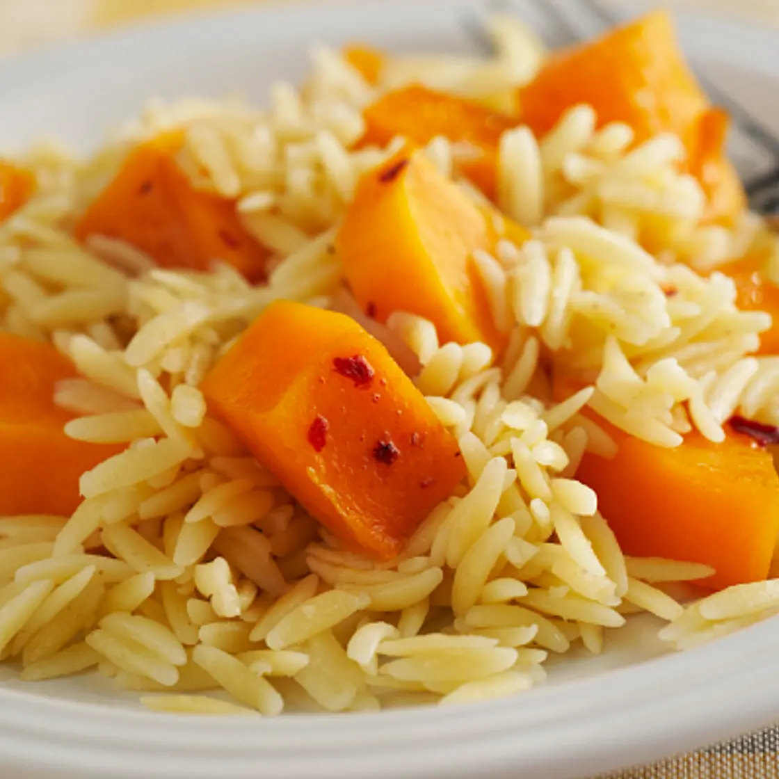 Squash and Orzo