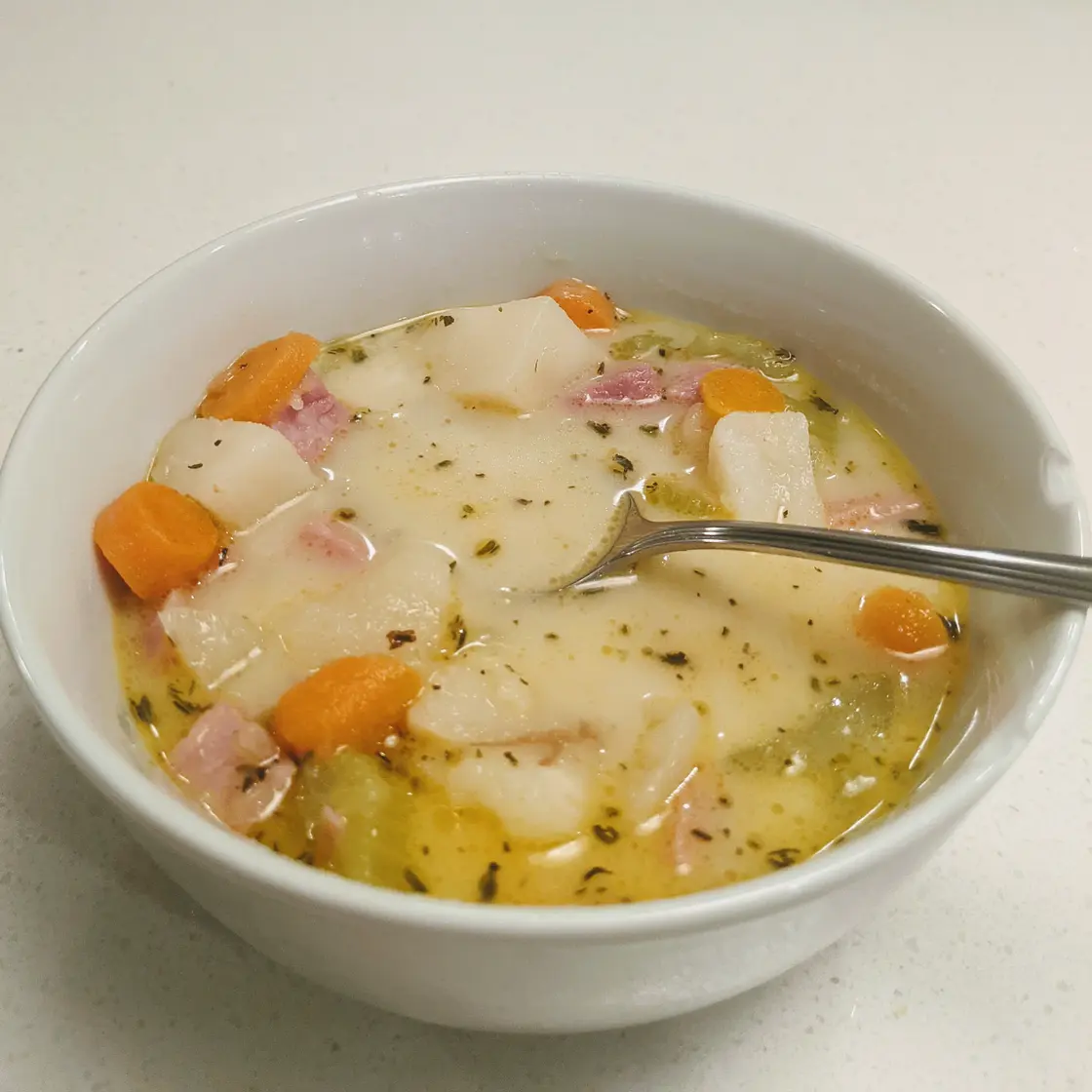Instant Pot Ham and Potato Soup