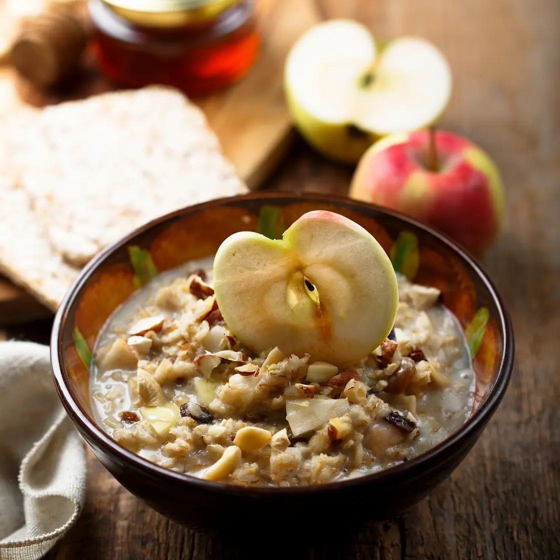 Bircher Oat with Mango & Blueberry