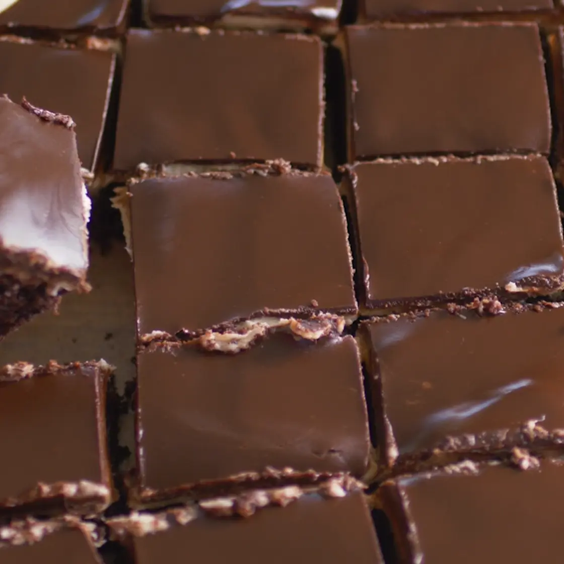 Millionaire's Mint Fudge Brownie